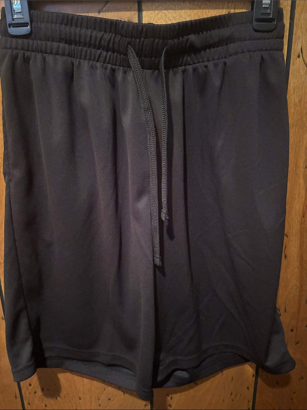 tek gear Black Men's Athletic Drawstring Shorts